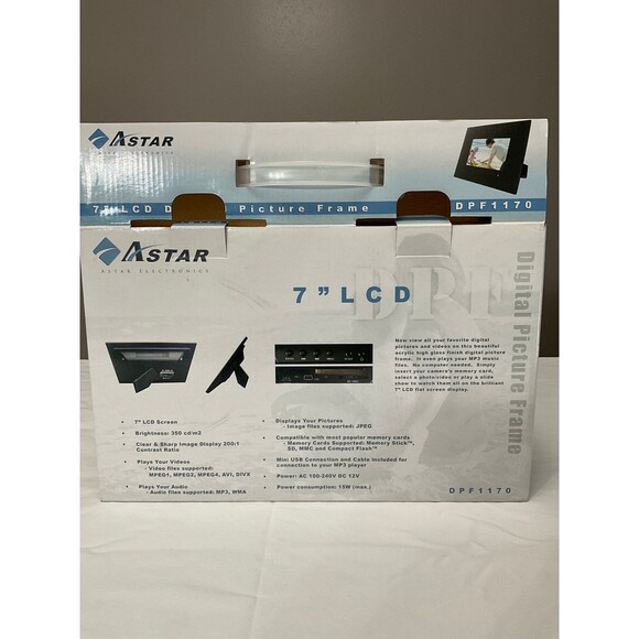 Astar Digital Picture Frame 7" LCD - Picture 3 of 4